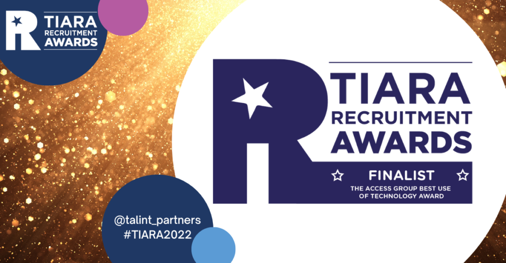 TechNET IT is a TIARA awards finalist! - TechNET IT Recruitment